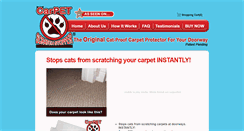 Desktop Screenshot of carpetscratchstopper.com